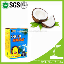 carbón shisha de cáscara de coco carbón fácil lite para narguile